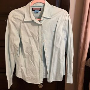 Vineyard Vines Men's Mint Green Button Down Shirt